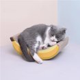 thumbnail image 3 of Cat Scratching Board Banana Shaped Scratch Pad Durable Recycle Board for Furniture Protection Cat Training Toy, 3 of 7