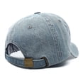 thumbnail image 4 of 2023 New Luxury Brand MY Embroidery Washed Denim Baseball Cap Men's High Quality Black Retro Y2K Daddy Hat Gorras Hombre, 4 of 5