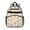 Princess and Flower, variant on Princess and Fairy Pink Pattern Backpack for School, Cute School Bag with Adjustable Shoulder Straps and Padded Back, 15.25"x11.5"x5.25"