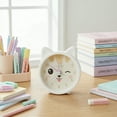 thumbnail image 2 of Unique Bargains Cute Kitten Design Mechanical Alarm Clock White 3.8"L x 1.7"W x 3.3"H, 2 of 6