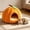 I, variant on Pumpkin Cat Cave Bed Soft Enclosed Pet Bed for Cats Small Dogs Warm Cozy Sleeping Shelter with Removable Cushion