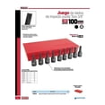 thumbnail image 2 of Juego De 9 Dados De Impacto Urrea 3/8 punta Torx® 72900W, 2 of 3
