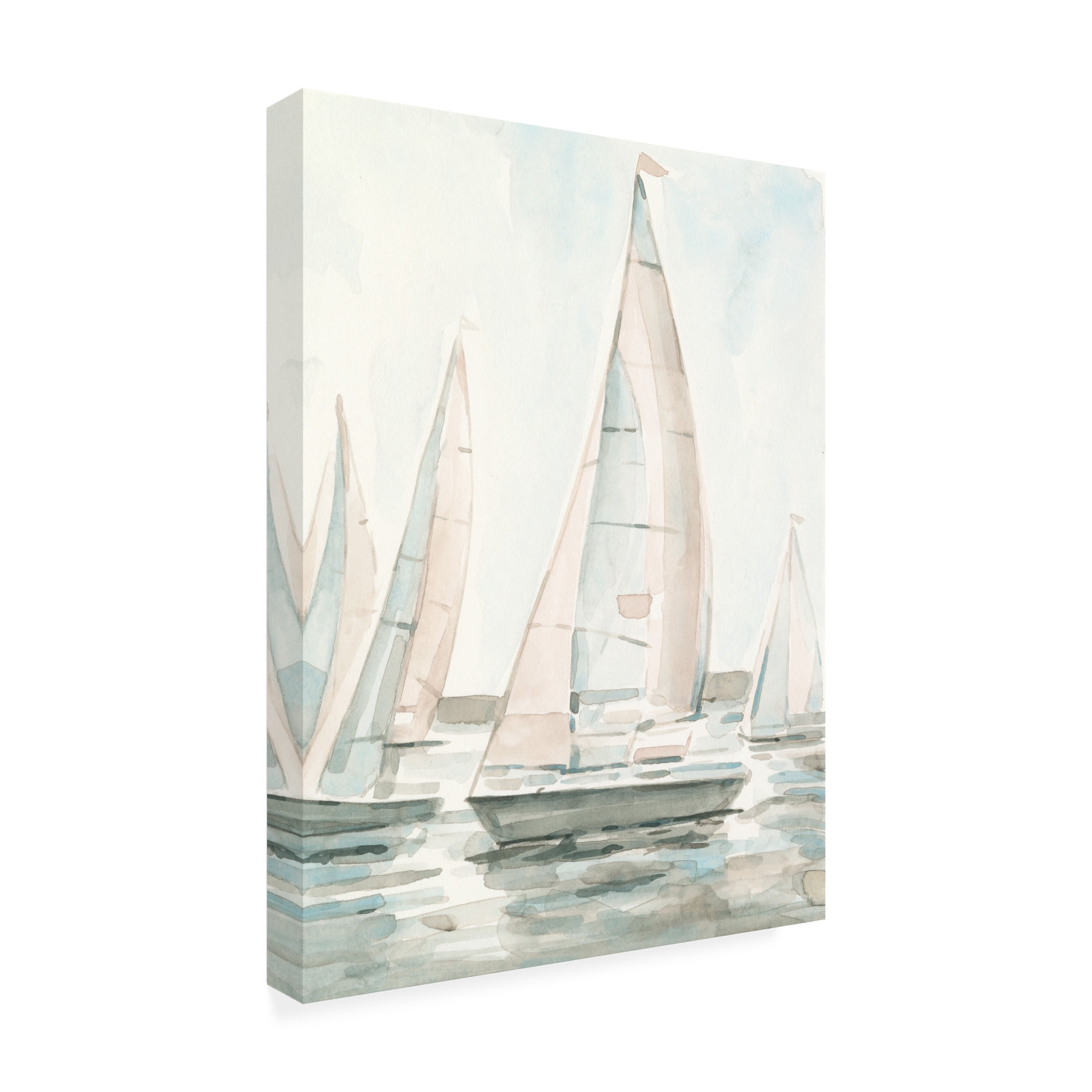 Emma Scarvey 'Soft Sail I' Canvas Art