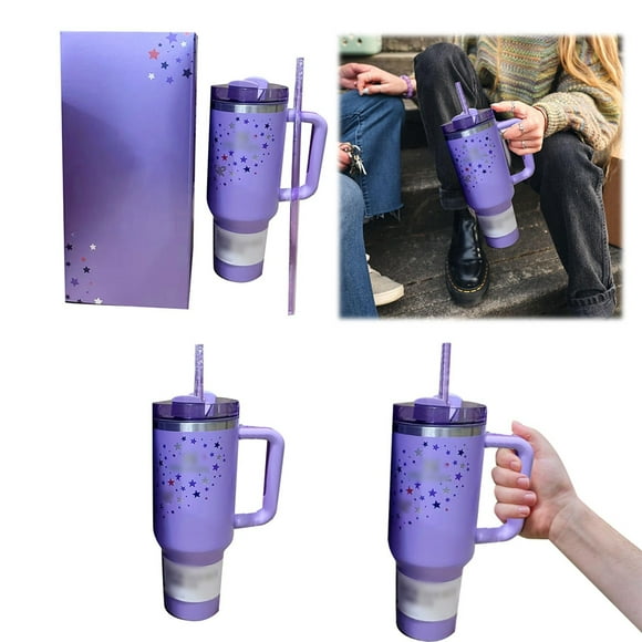 Stanley Quencher H2.0 Tumbler with Handle and Straw 40 oz | Flowstate 3-Position Lid | Cup Holder Compatible for Travel | Insulated Stainless Steel Cup | BPA-Free
