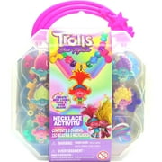 Trolls Band Together DIY Necklace Activity Set with Charms & Beads, Kids Ages 3+