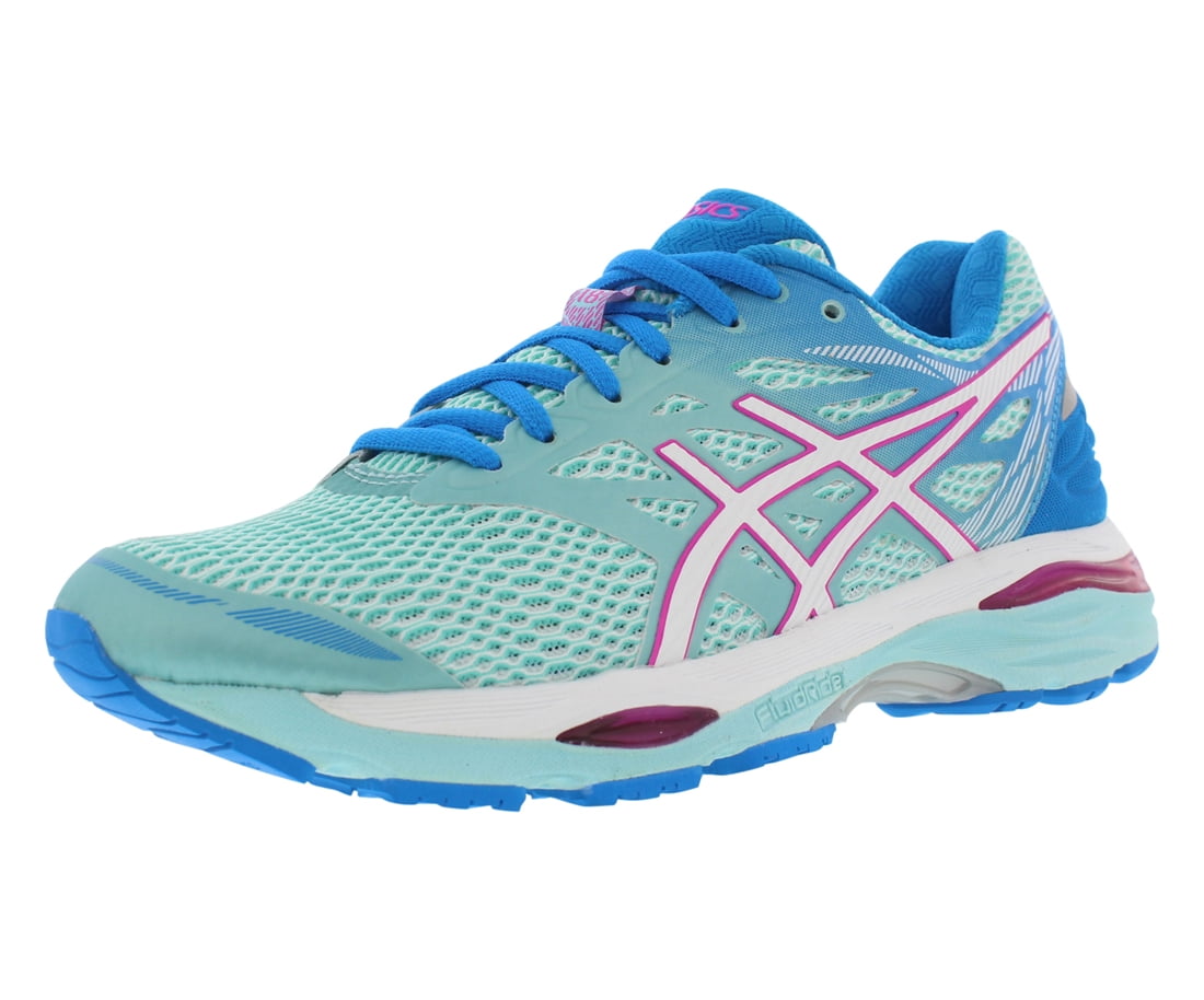 ASICS Women's Gel-Cumulus 18 Running Shoe, Aqua Splash/White/Pink Glow, 8 2A - Walmart.com