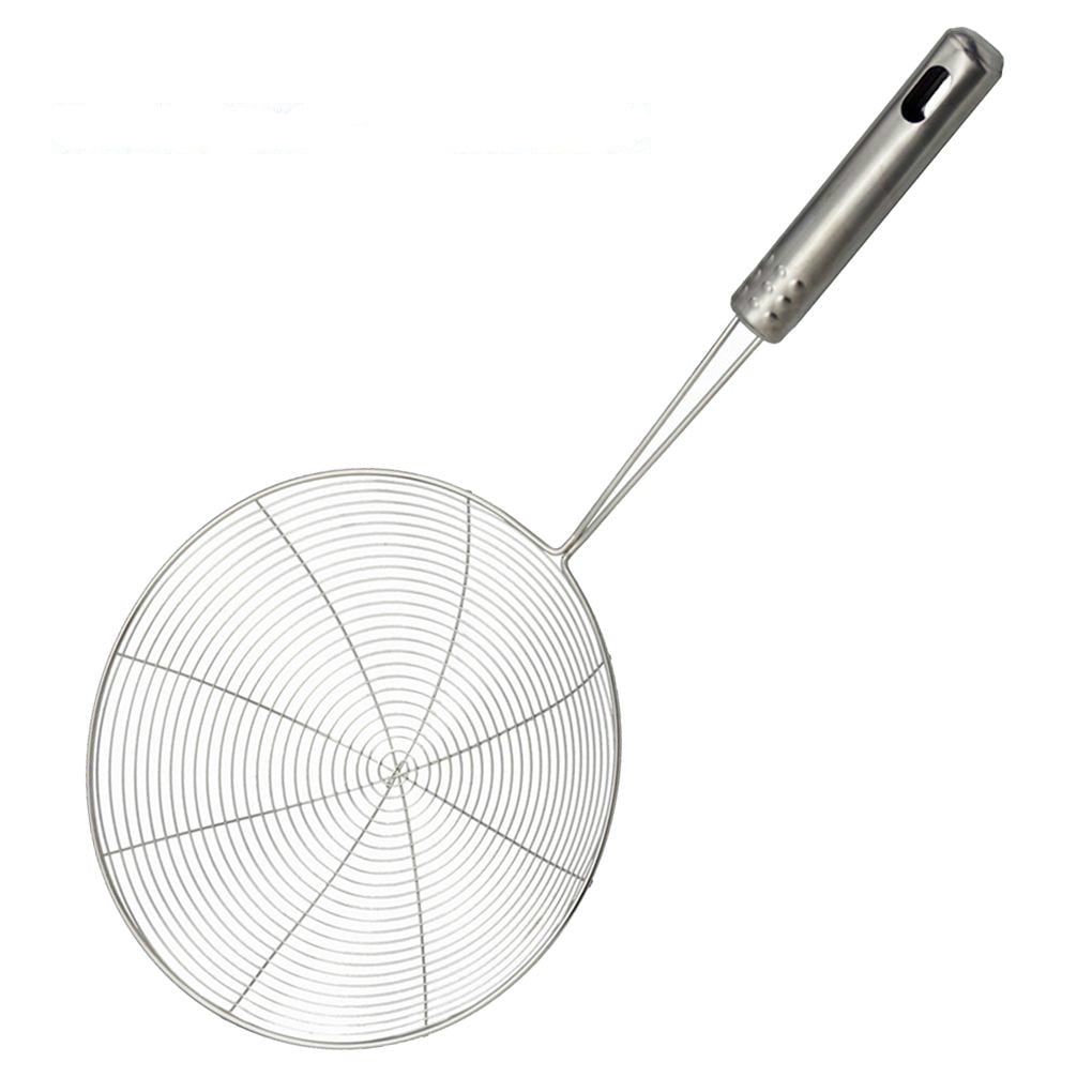 Solid Spider Strainer Skimmer Ladle Stainless Steel Kitchen Utensil ...