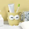 thumbnail image 4 of Funny Face Mouthwash Cup with ive Design for Enjoyable Oral Care, Playful Brushing Cup with Large Eye Details for Bathroom Decor, Practical Rinsing Cup for Family Use and Gift Presentations, 4 of 6