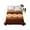 Brown, Creamy Yellow, variant on Twin Flat Sheet Only Blueberry Fruit Dessert Texture Soft Microfiber Cooling Bedding Sheets Cream Cake Sweet Food Flat Bed Sheet for Hotel,Home Decor