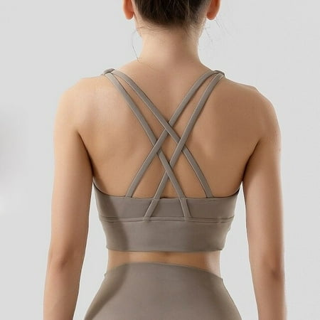 

ANXINDABX Sports Bra Women Push Up Underwear Fitness Yoga Tank Crop Top Bras Athletic Vest Gym Shirt Sport Running Sportswear