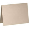 A2 Folded Card (4 1/4 x 5 1/2) - Taupe Metallic (500 Qty.)