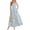 Floral Apricot Blue Green, variant on Floral Dress for Women Summer Boho Maxi Sundresses Smocked Long Flowy Spring Beach Wedding Guest Dresses