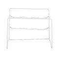 thumbnail image 2 of Refrigerator Bottle Rack, Fridge Wine Holder Thickened Metal Material Strong Bearing Capacity  For Kitchen, 2 of 8