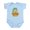 Sky Blue, variant on CafePress - Pensacola Beach Sign, Florida Infant Bodysuit - Baby Light Bodysuit, Size Newborn - 24 Months