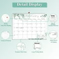 thumbnail image 2 of Wall Calendar 2026-18 Monthly from JAN. 2026 to JUN. 2027, 14" x 11", 2026 Desk/Wall Calendar with Monthly Views& Unruled Blocks, Easy Organizing for Annual Work, Nature, 2 of 7