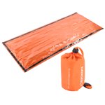 Sleeping Bag, Compact Emergency Sleeping Bag, Orange Foldable For Camping Traveling Mountaineering Hiking