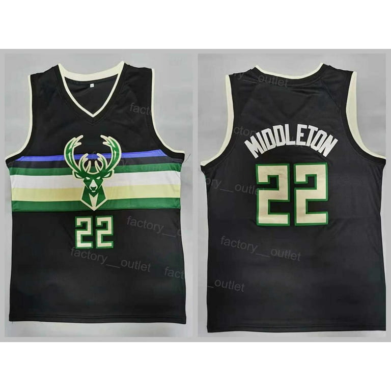 NBA_ ion Basketball Giannis Antetokounmpo Jerseys Retro Ray 34 Allen 1  Robertson Stitched Green Black White Yellow Beige sports Shirt''nba''jersey  