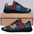 thumbnail image 3 of Native American flag Shoes Sneakers for Women Men Black Size 5, 3 of 7