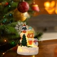 thumbnail image 6 of yotijay Christmas Figurine Village House Statue Collection Crafts Artwork Decoration for Snowman, 6 of 9