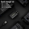 thumbnail image 3 of AVAPOW USB C Charger Block, 18W 3A/5V Fast Charging Power Adapter for AVAPOW Series Product and Others Devices, Black, 3 of 5