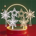 thumbnail image 3 of Cateissary 2 uds., colgante de estrella en la copa del árbol, decoraciones para el hogar, accesorios para festivales, decoración de pared, Kits de decoración para fiestas, 3 of 6