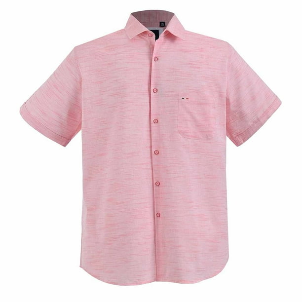 Camisa casual manga corta Michel Blanc