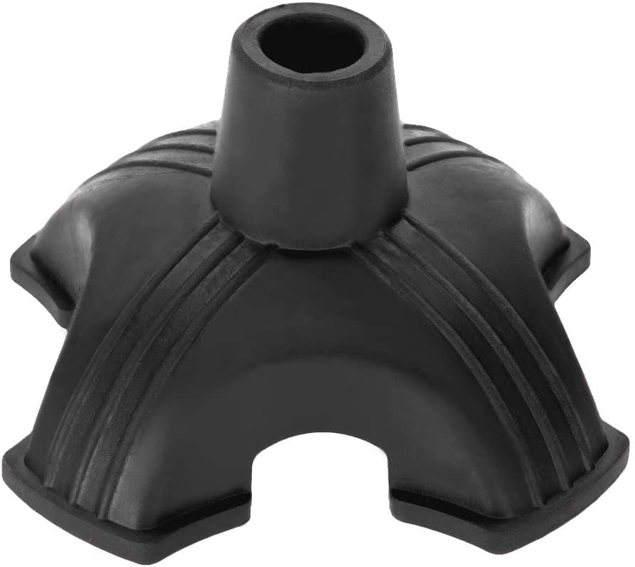 Cane Tip, Self Standing Quad Base Replacement for Most Walking Canes