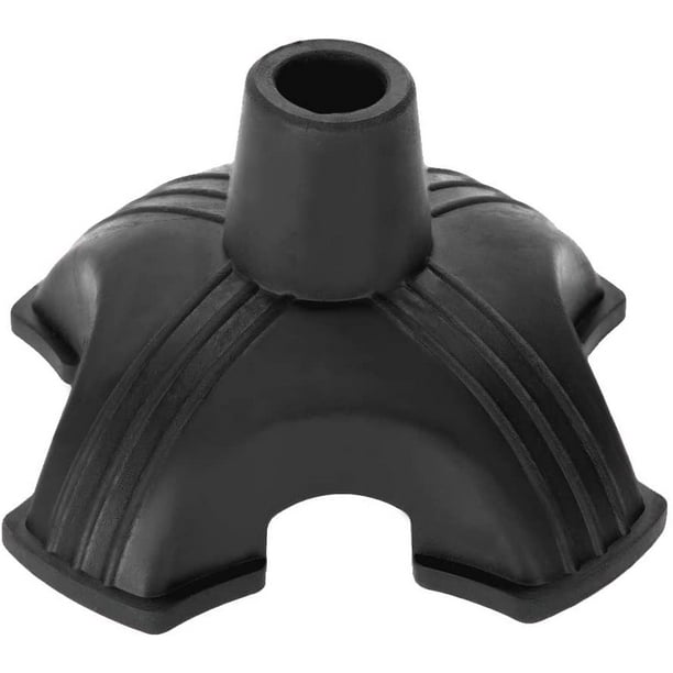Walking Cane Tip, Rubber Quad Support Cane Tips Mobility Quadpod Stable