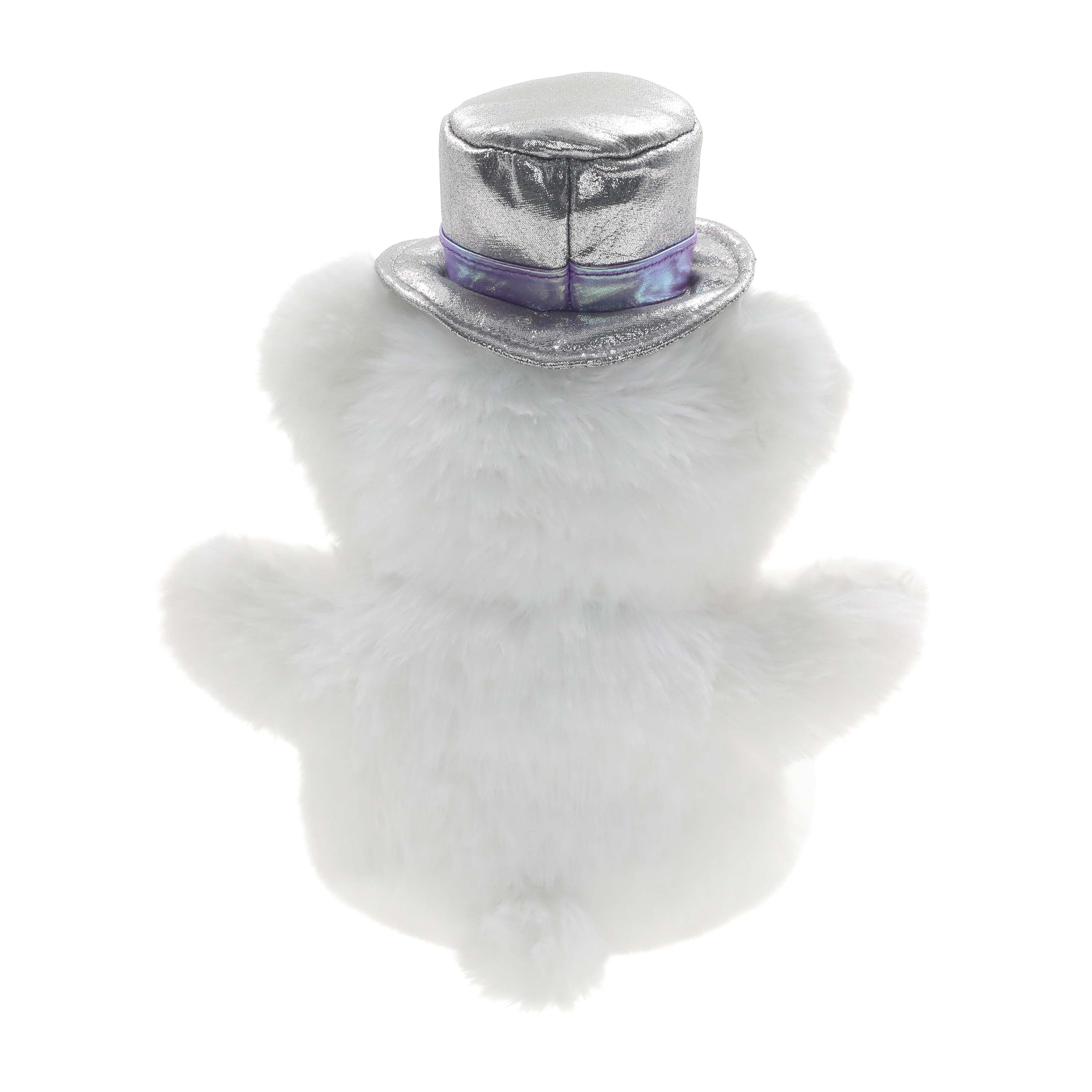 MEDIUM SNOWFLAKE TEDDY PURPLE BOY