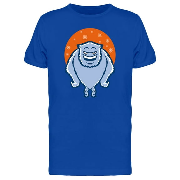 Blue Yeti Cartoon Tee Men's -Image by Shutterstock