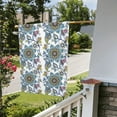 thumbnail image 5 of Wukai Flowers and Butterflies Garden Flags Double Sided Welcome Garden Yard House Flags Outside Outdoor House (Only Flag), 5 of 8