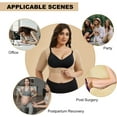 thumbnail image 5 of MANIFIQUE Women's Plus Size Shapewear Tops Post Surgery Compression Sleeve for Arm Shaper, 5 of 6