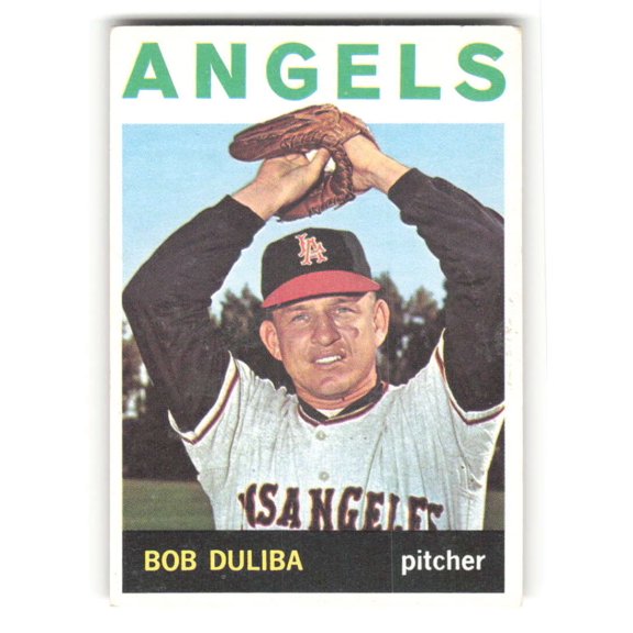 Collectible 1964 Topps (EX) #441 Bob Duliba Los Angeles Angels MLB Baseball Vintage Trading Card