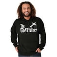 thumbnail image 4 of Christian God and Father Cross Hoodie Sweatshirt Women Men Brisco Brands M, 4 of 5