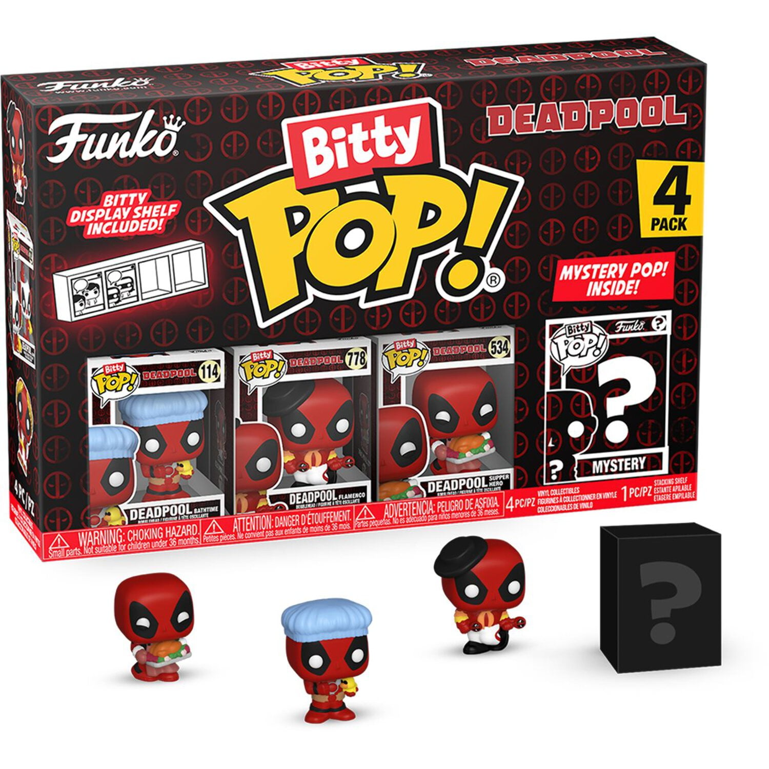 Funko Bitty POP! 4-Pack: Batman 85th Anniversary - Two Face