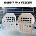 thumbnail image 4 of Gymnture Rabbit Hay Feeder Bunny Feeders Rack Accessories Feeder Cage Forguinea Accessories Rack Rabbit Hideout Supplies Cages, 4 of 11
