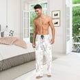 thumbnail image 6 of FORMRS Mens Pajama Pants with Pockets Sleepwear Lounge Bottoms Sizes S-2XL, Cartoon Elephant, 6 of 7