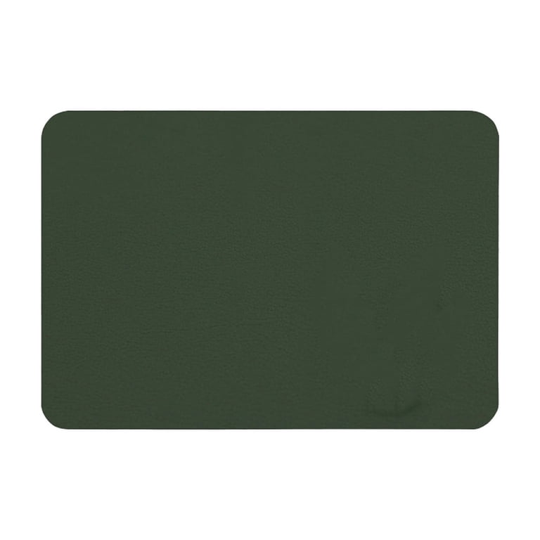 Leather Mouse Pad Small 9.8 x 8.3 in, Waterproof Easy Clean
