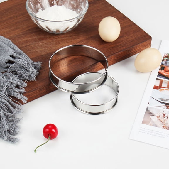 MERRYHAPY for Frying Eggs, Muffin , 4 Pieces, 3.9 Inch Diameter Kitchen Cooking Tools