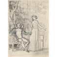 thumbnail image 3 of Jens Juel 11x14 Black Modern Framed Museum Art Print Titled - Composition Draft of the Rabens Family Image (1796), 3 of 5