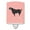 Pink Check, variant on Carolines Treasures BB7884CNL Black Bengal Goat Pink Check Ceramic Night Light