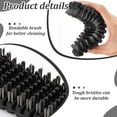 thumbnail image 4 of 2pcs 2 pcs Barbell Brush for Cleaning Bars Flexible Cleaner Nylon Brush Barbell Cleaning Brush Scrubber Barbell Care Kit for Cleaning Training Strength Weighted Bars Black, 4 of 6