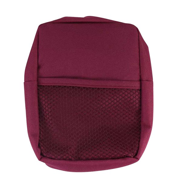 Moyic Cable Misceláneas Bolsa de almacenamiento Viajar Camping Oxford Tela Organizador Cremallera protectora Cierre Bolsa Gris oscuro Almacenamiento y organización del hogar Vino tinto