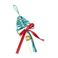 thumbnail image 4 of Christmas Árbol Colgante Adorno Decorativo con Campana Elaborado a Mano en Cuerda Y Metal Apto para Decorar Árboles Paredes Ventanas Y para Regalar en Azul, 4 of 8