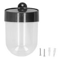 thumbnail image 1 of Luz LED de pared Solar, luz de pared exterior impermeable con temperatura de doble Color para valla de patio, 1 of 8