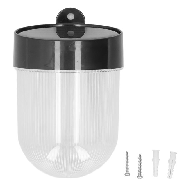 Luz LED de pared Solar, luz de pared exterior impermeable con temperatura de doble Color para valla de patio