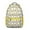 White Sunflower, variant on Sunflower Backpack for School,Cute School Bag,Schoolbag with Adjustable Shoulder Straps & Padded Back,15.3"x11"x6.7"