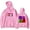 pink, variant on Flo Milli FINE HO STAY Merch Hoodies For Men/Women Unisex Long Sleeve Sweatshirt Pullover Hooded Streetwear