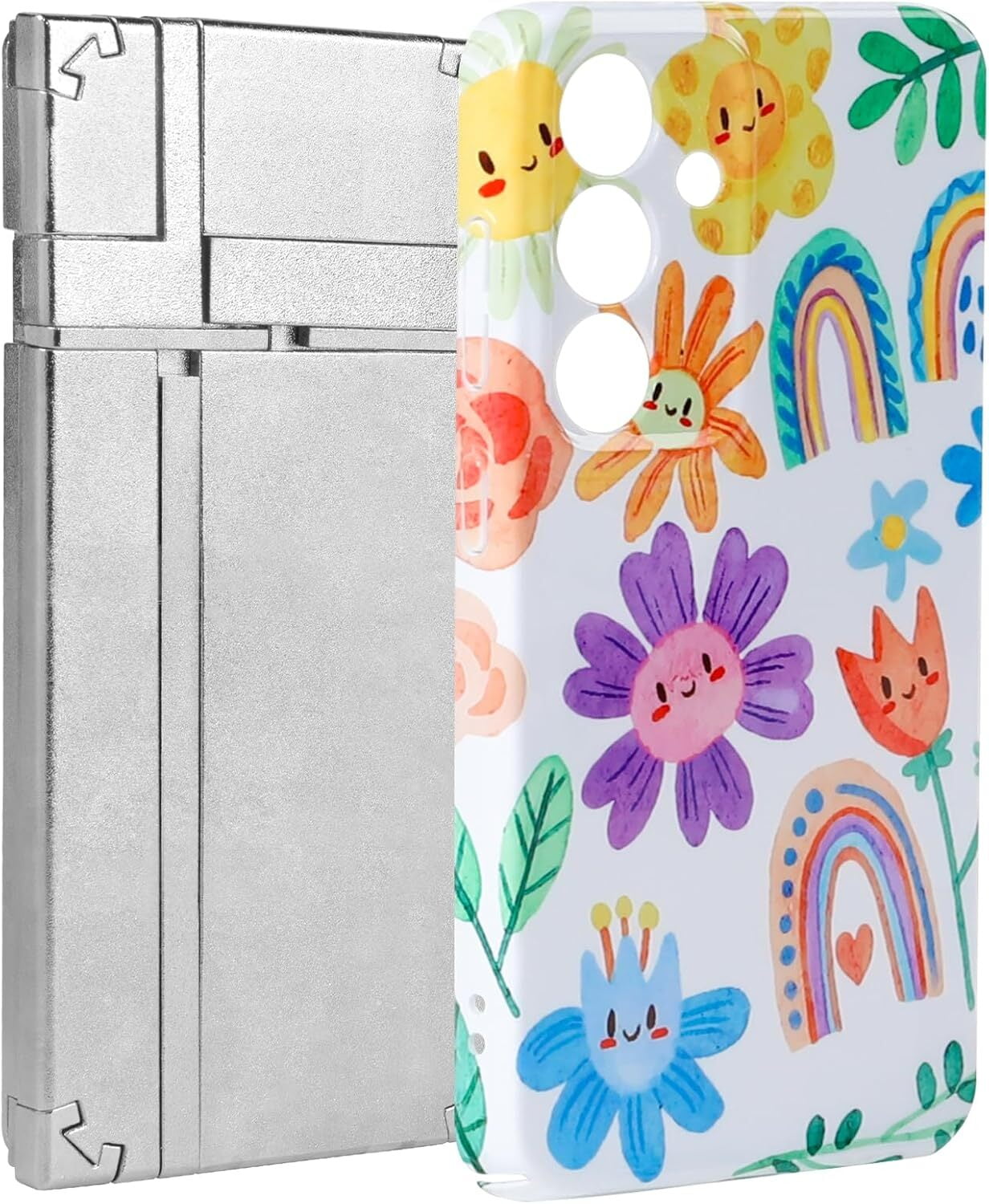 HTVRONT Adjustable Phone Case Fixture- Universal Aluminum Fixture Mold Compatible with Multiple Android - Durable for Heat Pressing, Preventing Deformation and Uneven Heating