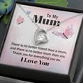 thumbnail image 3 of To My Mom There is No Better Friend Forever Necklace w Message Card, 3 of 8